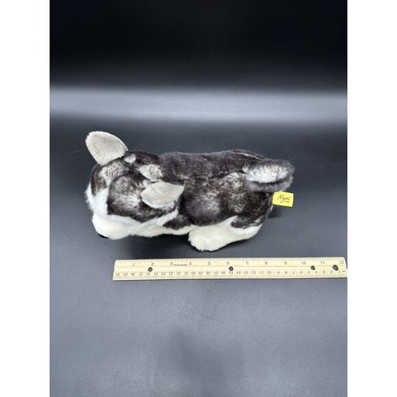 Siberian Husky Dog Toy Stuffed Animal Miyoni Aurora Plush Bean Filled Realistic - Picture 10 of 12